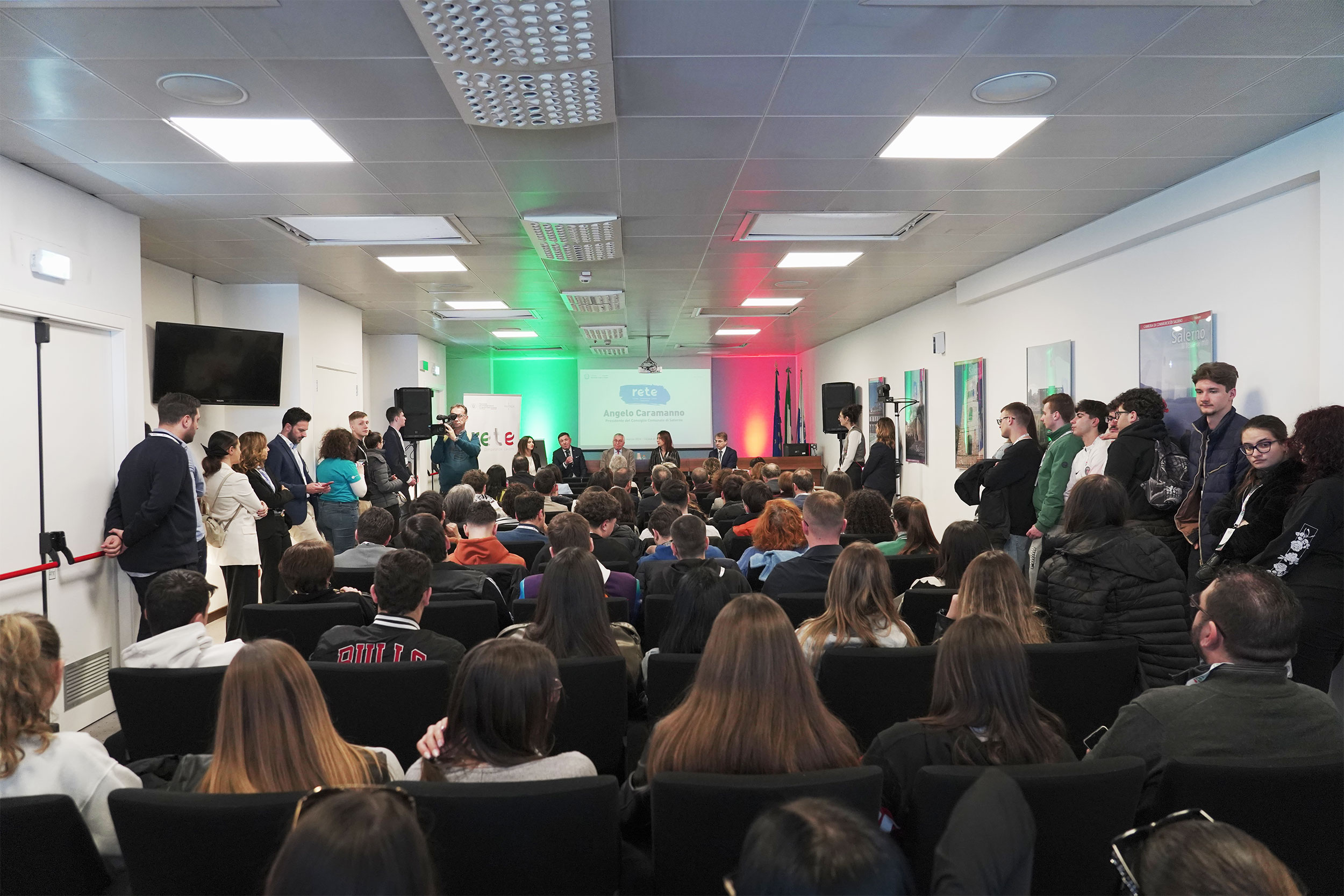 Inaugurazione dell'Hub di Salerno del Progetto Rete